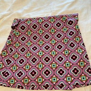 Zara Pink Floral Skirt size Small